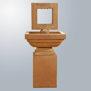 Giannini Garden Contempo Square Fountain - Tall